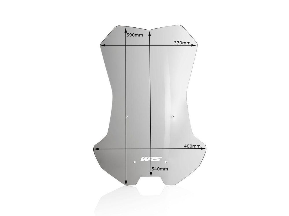 WRS Windscreen for Scooter For Honda X-ADV 750 D ABS 2017-2020 59 cm (23-1/4") - Smoke