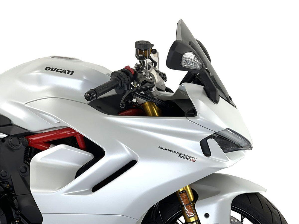 WRS Windscreen For Ducati SuperSport 939 ABS 2017-2020 37 cm (14-1/2") - Smoke