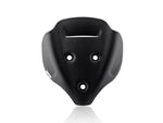 WRS Windscreen For Ducati Streetfighter V4 1100 ABS 2020-2024 25 cm (9-7/8") - Black