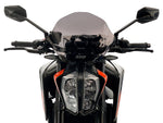 WRS Windscreen For KTM Duke 790 ABS 2020-2024 28.5 cm (11-1/4") - Dark Smoke