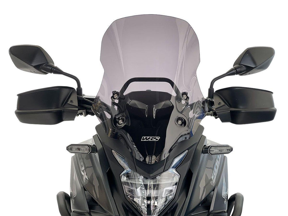 WRS Windscreen Touring CB500X For Honda CB500 X 2016-2024 46 cm (18-1/8") - Dark Smoke