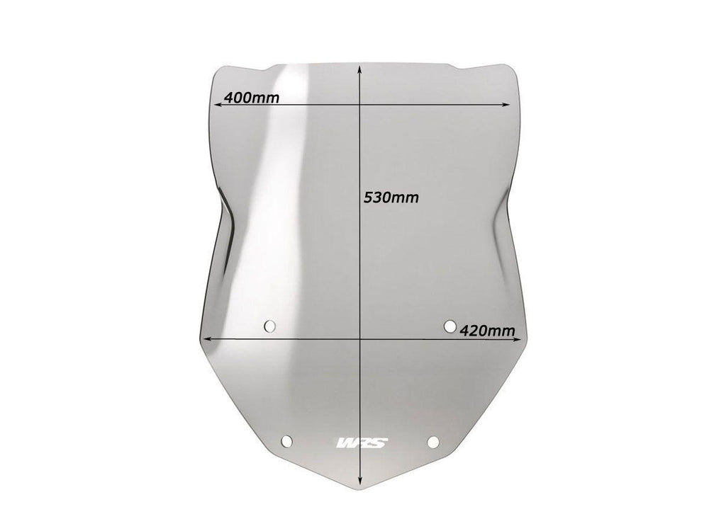 WRS Windscreen For BMW R 1200 GS ABS 2013-2019 - Smoke