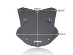 WRS Windscreen For BMW S 1000 XR 2020-2023 29 cm (11-1/2") - Dark Smoke