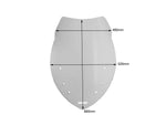 WRS Windscreen For BMW R 1200 RT ABS 2005-2013 68 cm (26-3/4") - Clear