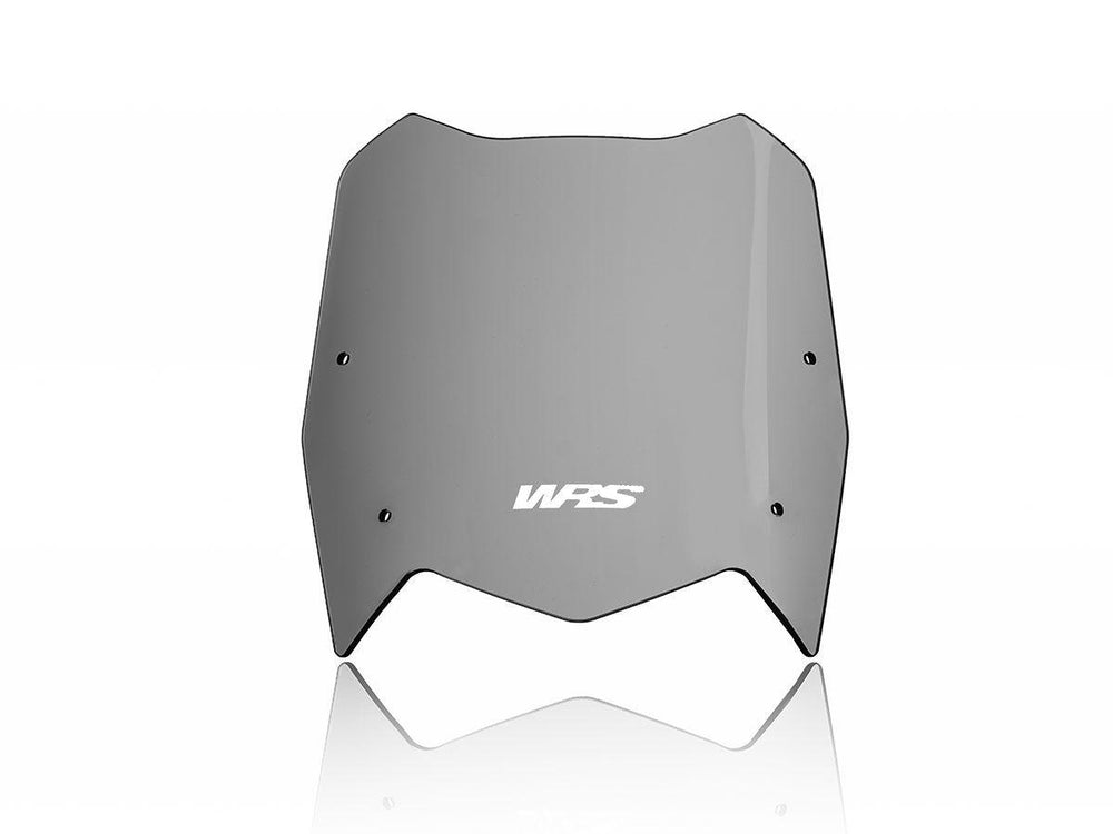 WRS Windscreen For Yamaha XTZ 690 2019-2022 23.5 cm (9-1/4") - Dark Smoke
