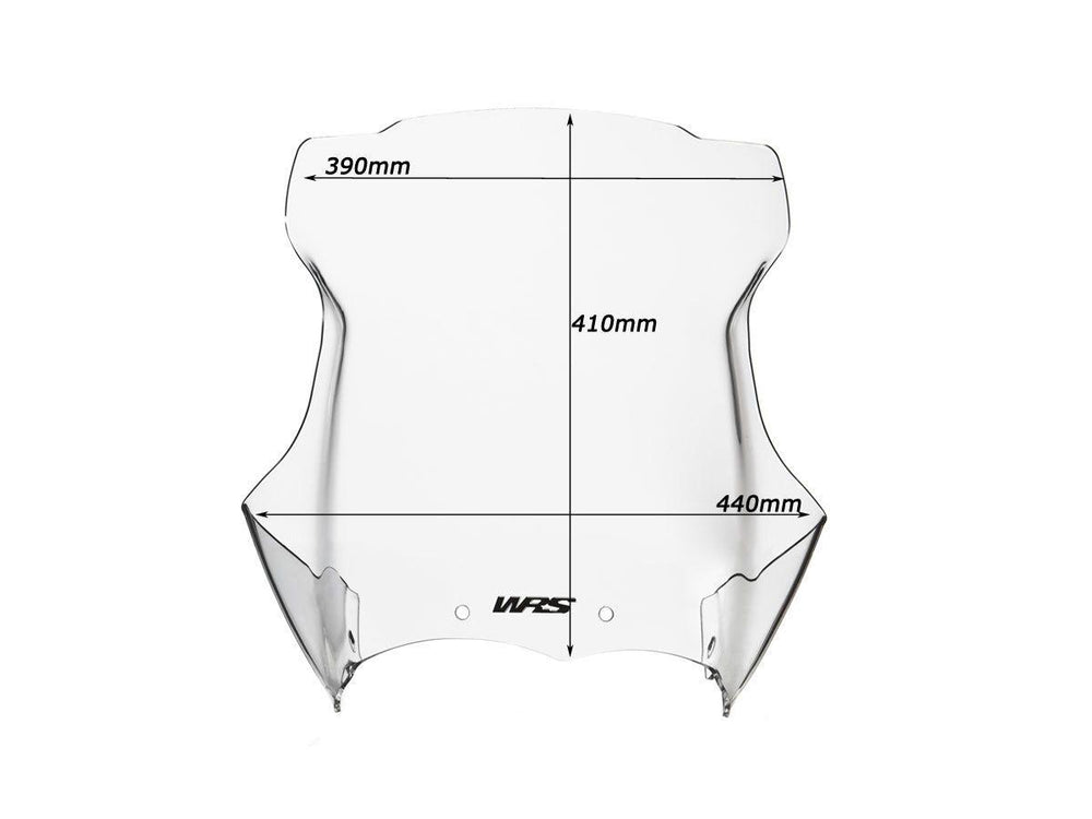 WRS Windscreen For BMW R 1200 GS 2004-2012 41 cm (16-1/8") - Clear