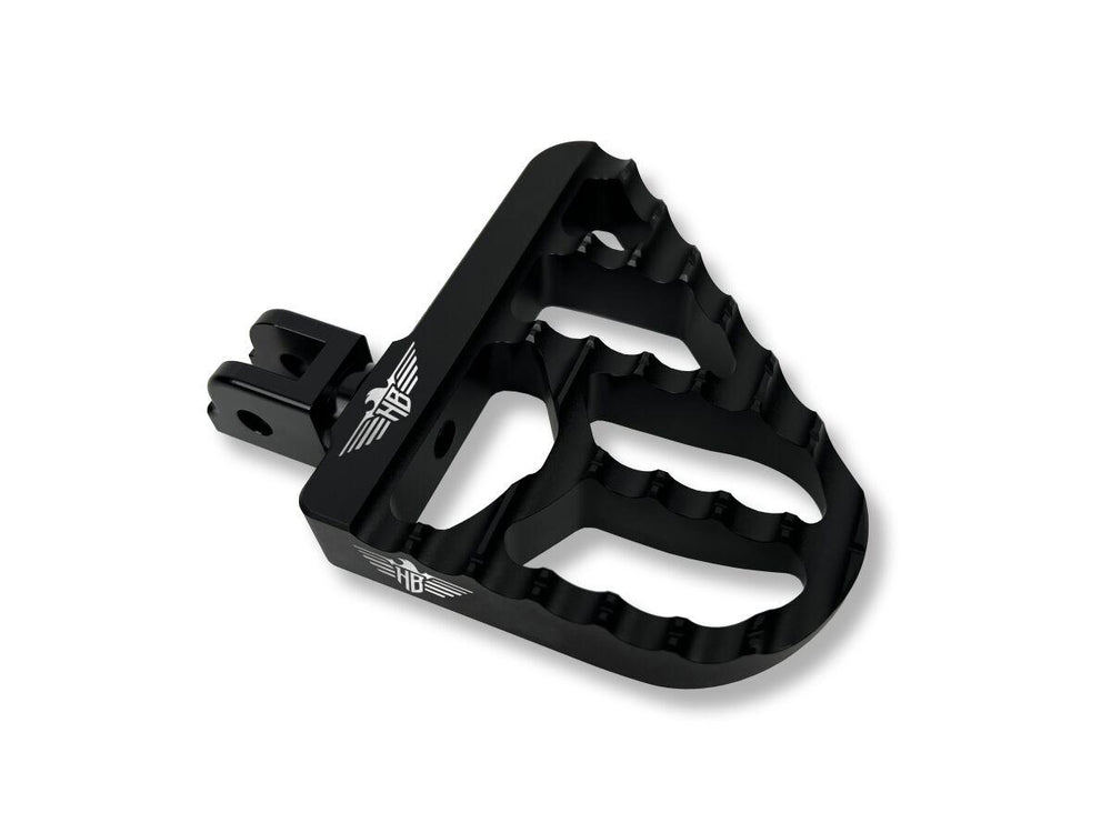 Heinz Bikes Mini Front Floorboard Footpegs For Harley Davidson FLDE 1750 2018-2020 - Black