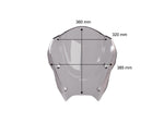 WRS Windscreen For BMW R1300RS 2025-2026 36cm (14-1/4") - Clear