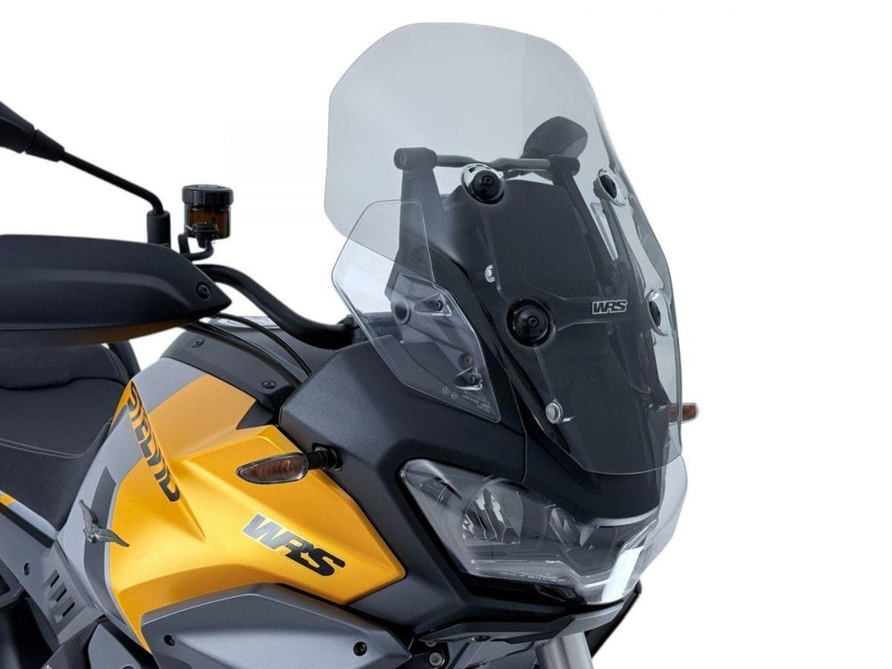 WRS Windscreen Touring Stelvio For Moto Guzzi STELVIO 1000 ABS 2024-2025 48 cm (18-7/8") - Smoke