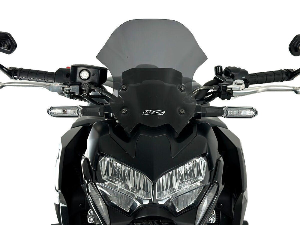 WRS Windscreen For Kawasaki Z 900 ABS 2020-2024 31 cm (12-1/4") - Dark Smoke