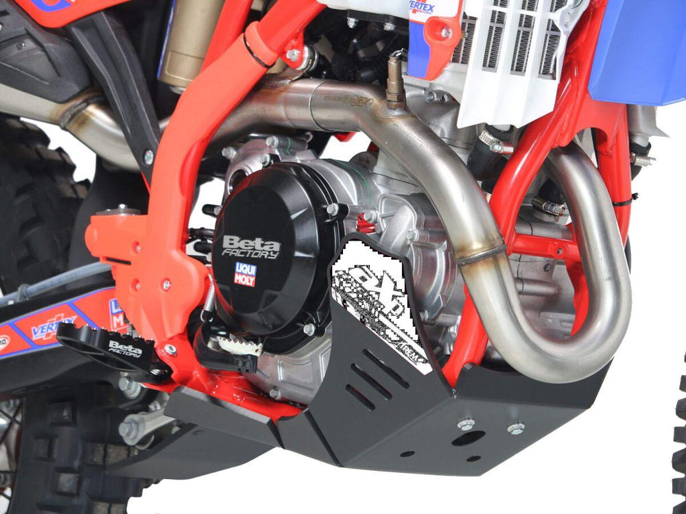 AXP Xtrem Skid Plate For Beta RR 350 EFI 2024-2026 - Black
