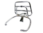 101 Octane Rear Folding Luggage Rack For Vespa Elettrica 2018-2022 - Chrome