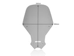 WRS Windscreen For Honda CRF1100L ABS Africa Twin 2020-2023 54 cm (21-1/4") - Smoke