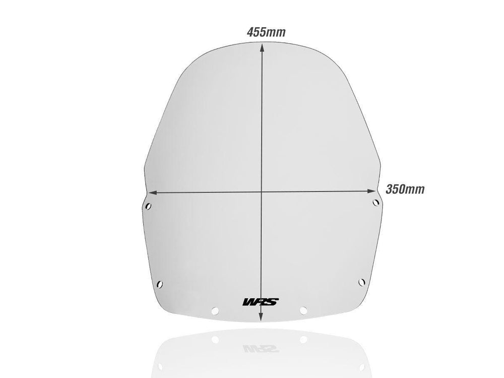 WRS Windscreen For Honda XRV 750 1990-1992 45.5 cm (18") - Clear
