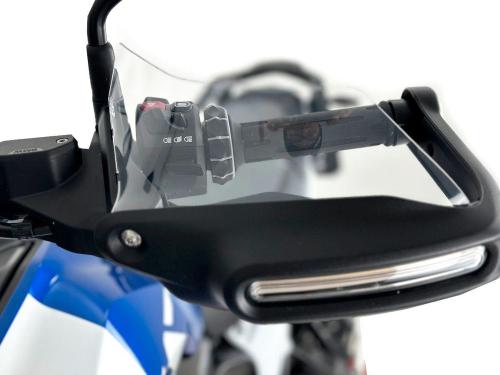 WRS Hand Guards Extension Kit for BMW R 1300 GS 2023-2024 For BMW R 1300 GS ABS - Transparent