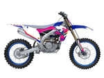 Blackbird Retro Graphics Kit For Yamaha YZF450 2023-2026 - Pink/White