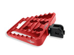 Heinz Bikes Mini Floorboard Foot Pegs For Harley Davidson FLS 1690 2012-2015 Fit Front Or Rear - Red