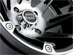 Moose Racing 387X Wheel For Kawasaki KVF650 I 4X4 2006-2014 Front 12x7" - Black/Silver