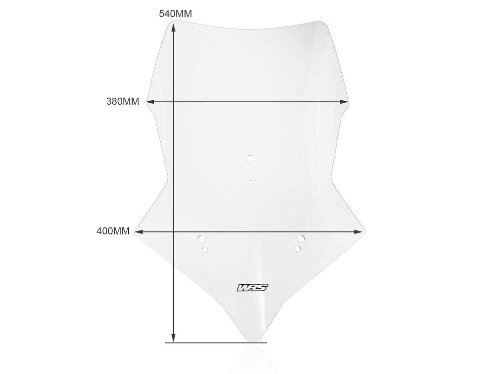 WRS Windscreen For Moto Morini X-Cape 650 ABS 2021-2024 - Clear