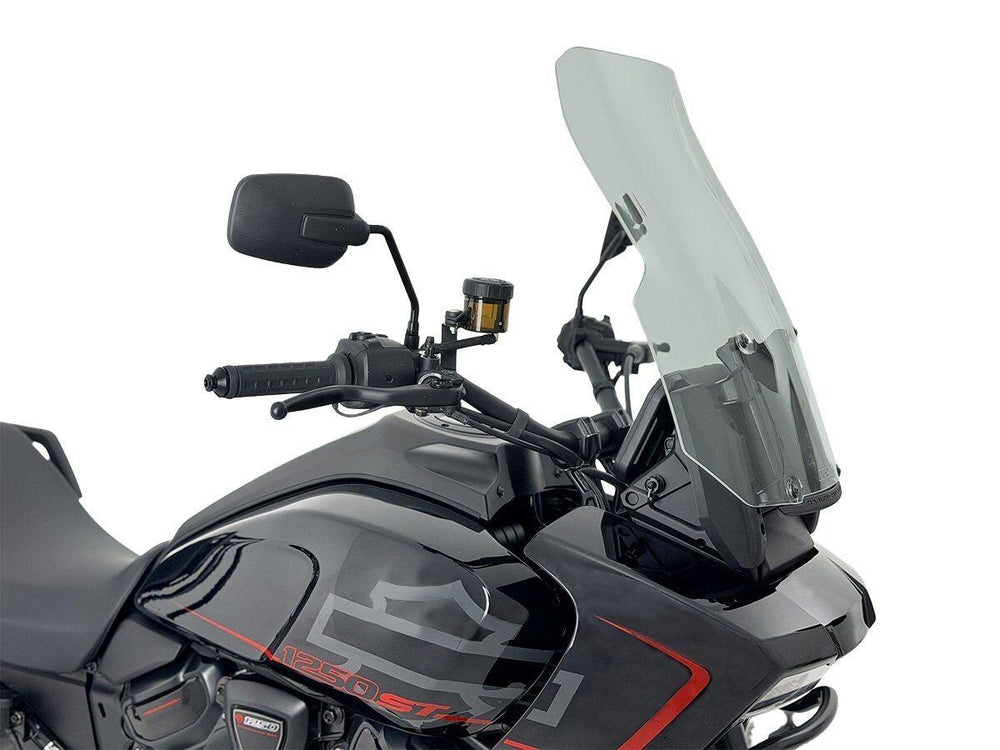 WRS Windscreen Caponord HD Pan America For Harley Davidson RA 1250 ABS 2021-2024 Smoke