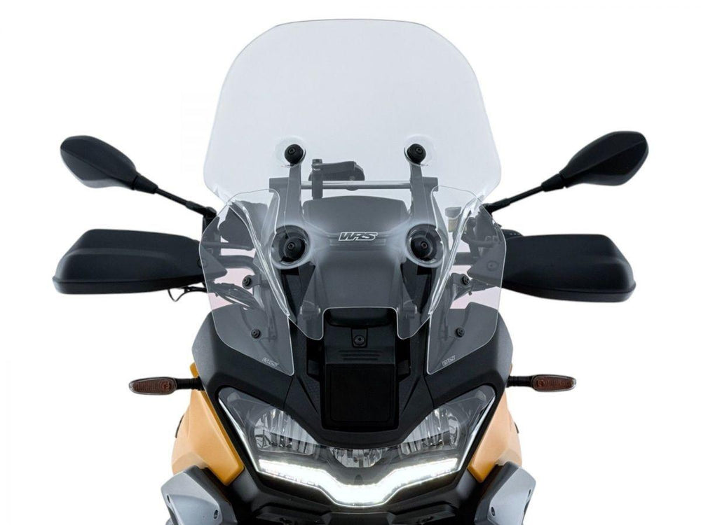 WRS Side Deflectors For Moto Guzzi Stelvio 1000 ABS 2024 - Clear