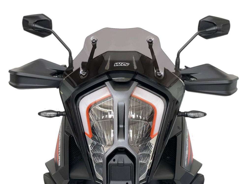WRS Windscreen For KTM Super Adventure 1290 R ABS 2021-2024 16.5 cm (6-1/2") - Dark Smoke