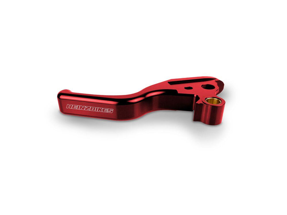 Heinz Bikes Performance 3 Finger Lever Set For Harley Davidson FLD 1690 2012-2013 - Red