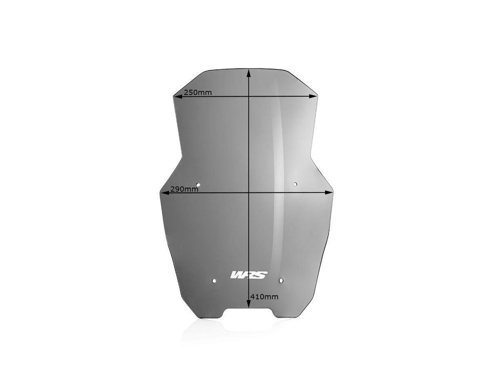 WRS Windscreen for Scooter For Honda X-ADV 750 D ABS 2017-2020 41 cm (16-1/8") - Dark Smoke