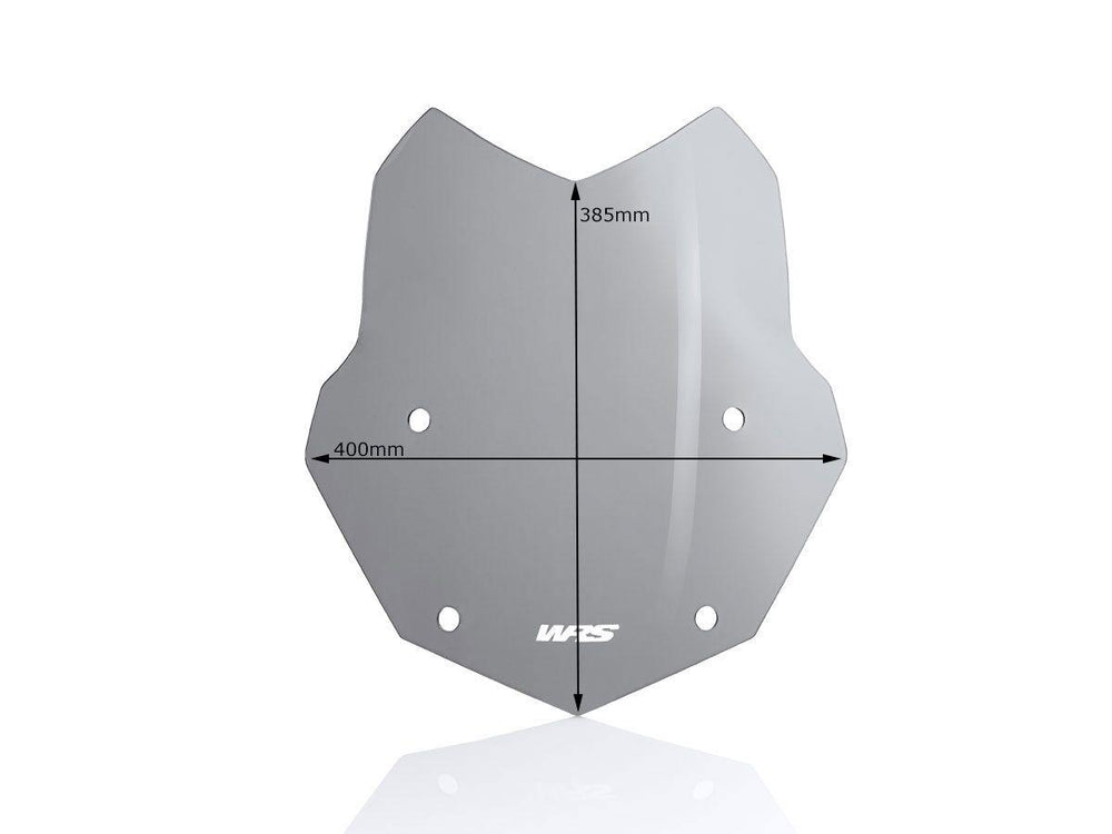 WRS Windscreen For BMW R 1200 GS ABS 2013-2019 38.5 cm (15-1/4") - Smoke
