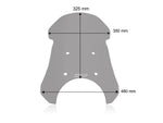 WRS Windscreen For Royal Enfield Himalayan 450 ABS 2024-2025 32.5 cm (12-3/4") - Smoke