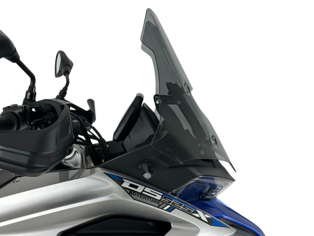 WRS Windscreen For Voge Adventure 525 DSX ABS 2024 44.5 cm (17-1/2") - Dark Smoke
