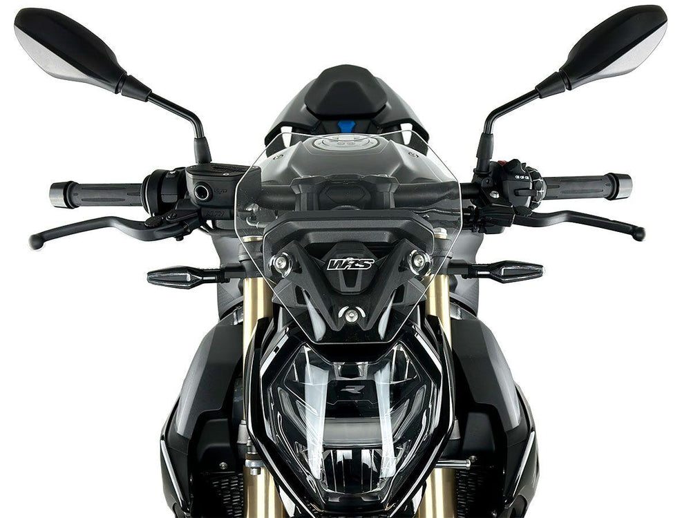 WRS Windscreen For BMW S 1000 R ABS 2022-2024 25 cm (9-7/8") - Clear