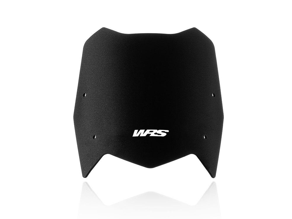 WRS Windscreen For Yamaha XTZ 690 2019-2022 23.5 cm (9-1/4") - Black