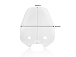 WRS Windscreen For Kawasaki KLZ 1000 ABS 2019-2024 - Clear