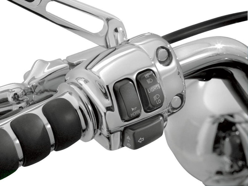 Kuryakyn Switch Housing Kit For Harley Davidson FLHR 1340 1998 - Chrome