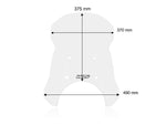 WRS Windscreen For Royal Enfield Himalayan 450 ABS 2024-2025 37.5 cm (14-3/4") - Clear