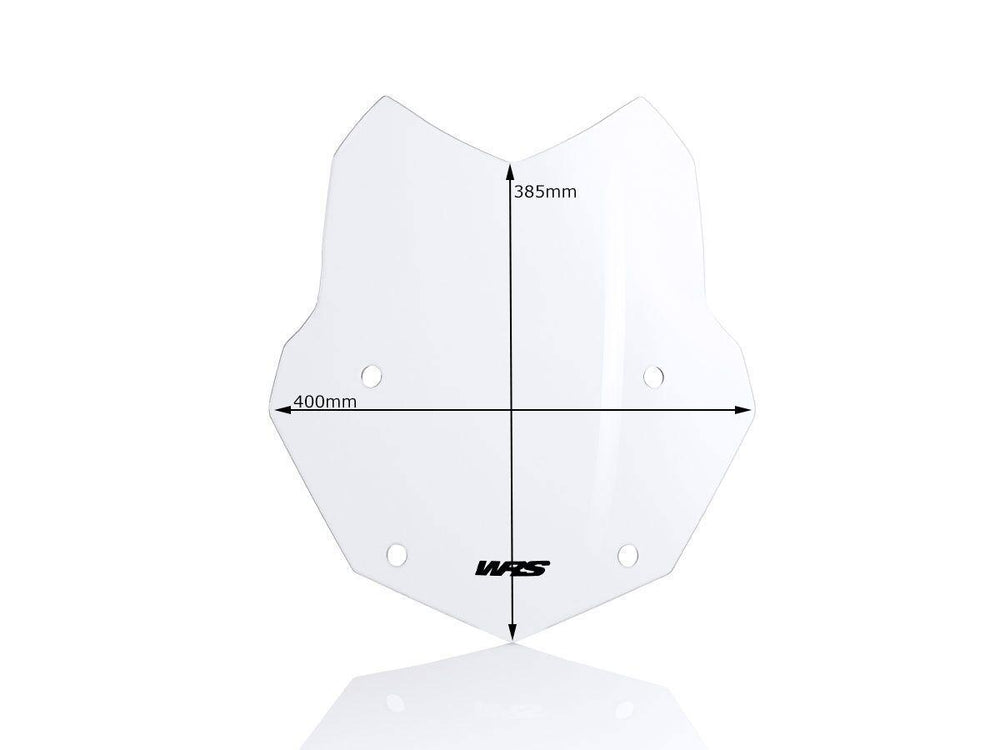 WRS Windscreen For BMW R 1200 GS ABS 2013-2019 38.5 cm (15-1/4") - Clear