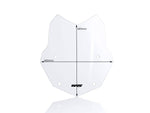 WRS Windscreen For BMW R 1200 GS ABS 2013-2019 38.5 cm (15-1/4") - Clear