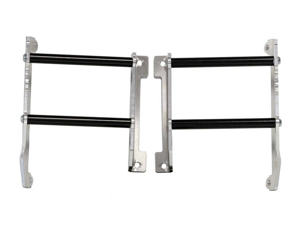 AXP Radiator Braces For Gas Gas EC 250 2024-2025 - Silver