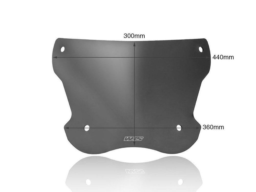 WRS Windscreen For Honda SH 125 I ABS 2020-2022 30 cm (11-3/4") - Dark Smoke