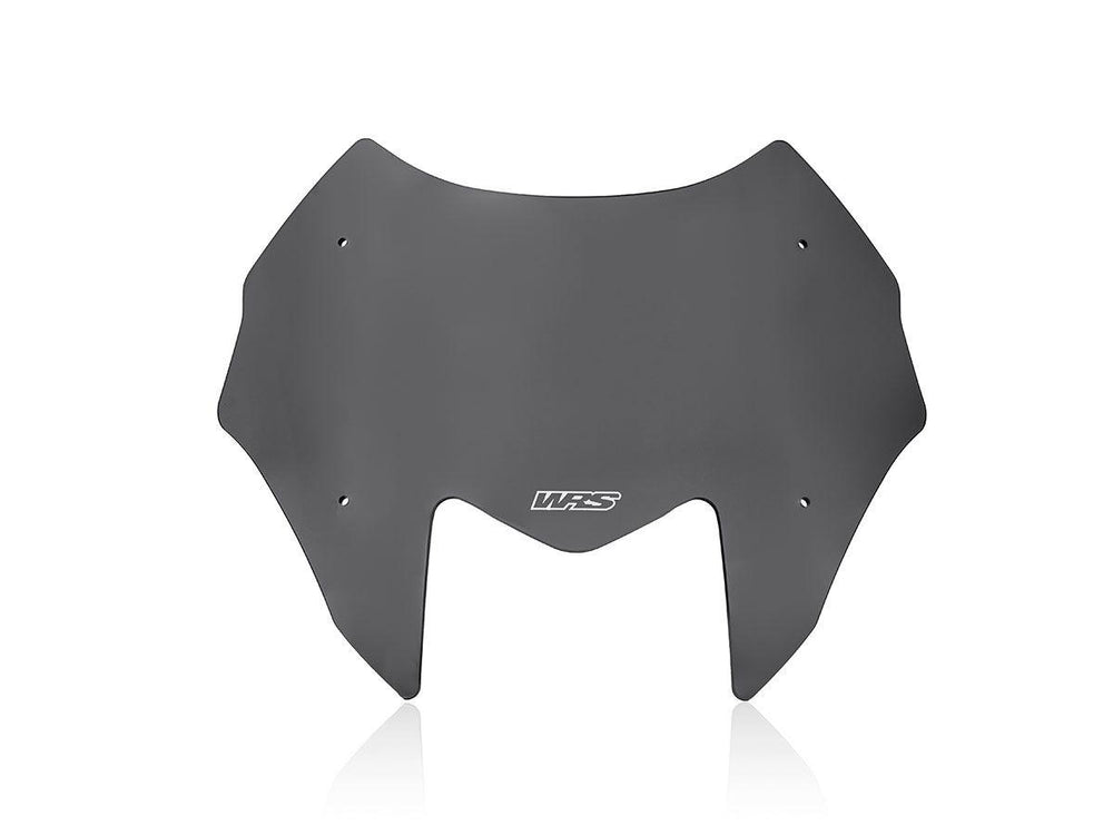 WRS Windscreen for Scooter For Yamaha XP 560 T-Max ABS 2022-2024 22.5 cm (8-7/8") - Dark Smoke