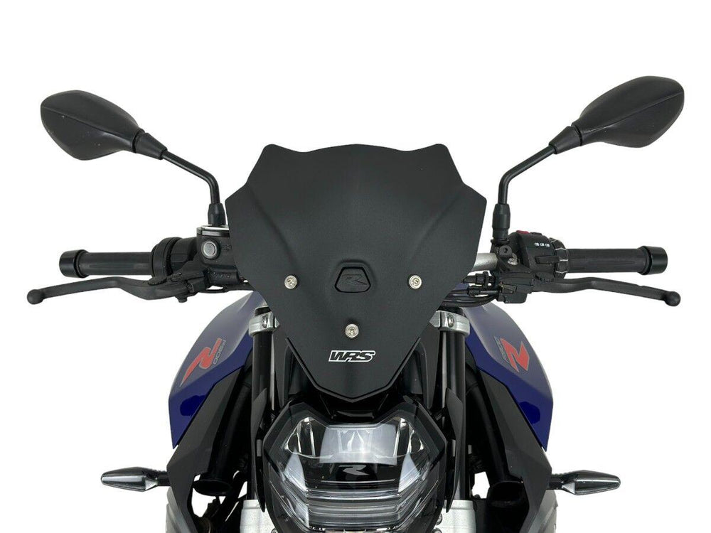WRS Windscreen For BMW F 900 R ABS 2020-2024 29.5 cm (11-5/8") - Black