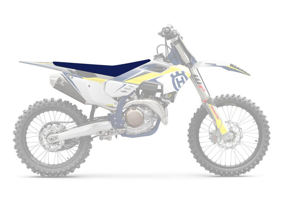 Blackbird Pyramid Seat Cover For Husqvarna FC250 2023-2026 - Blue
