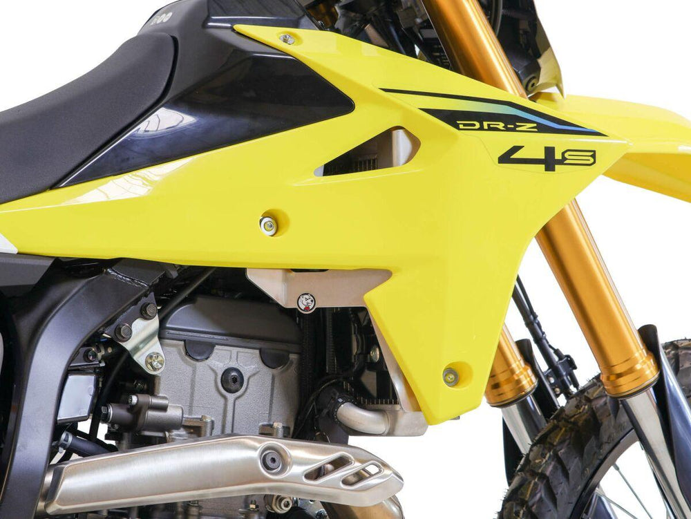 AXP Radiator Braces For Suzuki DR-Z4S 400 ABS 2025 - Aluminum