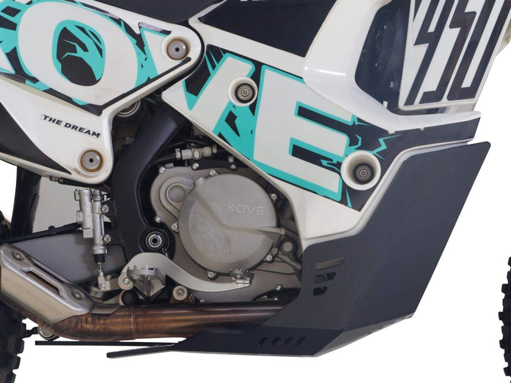 Moose Racing Adventure Skid Plate For Kove 450 2023-2025 - Black