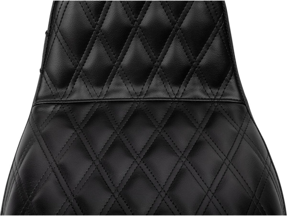 LE Pera Kickflip Daddy Long Legs Seat For Harley Davidson FLHX 1750 ABS 2023 Double Diamond - Black