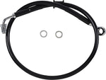 Drag Specialties Stainless Steel Brake Hose Kit For Harley Davidson FLHC 1750 2018-2022 Front Upper