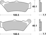 SBS HF Street Ceramic Organic Front Brake Pads For BMW C1 125 2000-2003