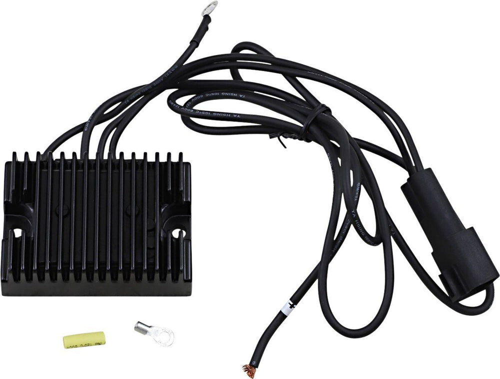 Drag Specialties Solid-State Regulator For Harley Davidson FLSTC1450 2000 - Black