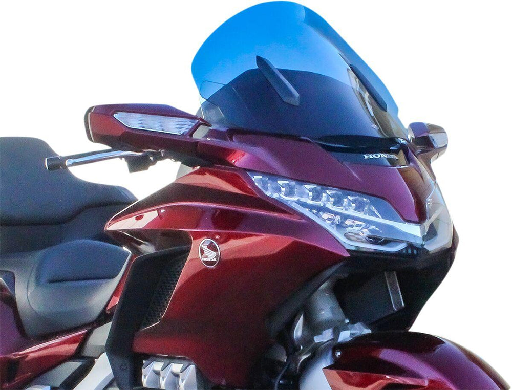 Klock Werks Flare Windshield For Honda GL 1800 2018-2024 45.5 cm (18") - Dark Smoke